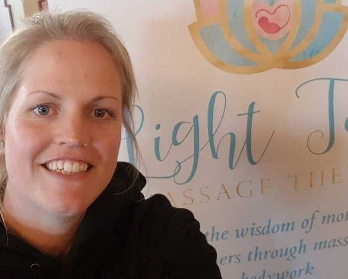 clare cannie of light touch massage