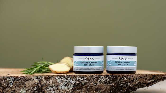 Oleo Bodycare vegan hand and foot cream