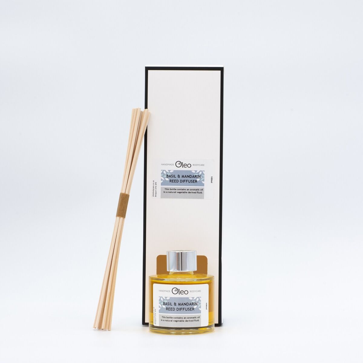 Basil &amp; Mandarin Pure Essential Reed Diffuser Oil