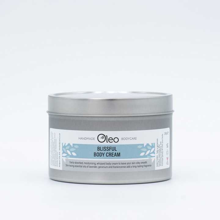 Handmade luscious body lotion from Oleo