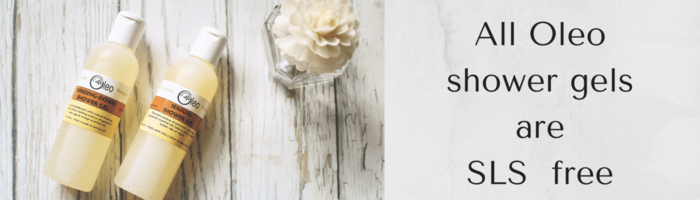 natural shower gels from Oleo