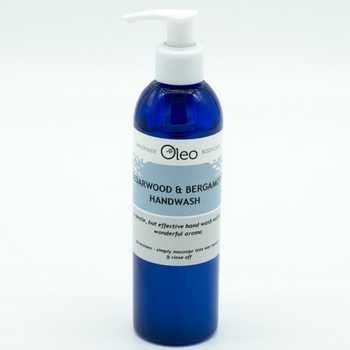 cedarwood and bergamot hand wash from Oleo