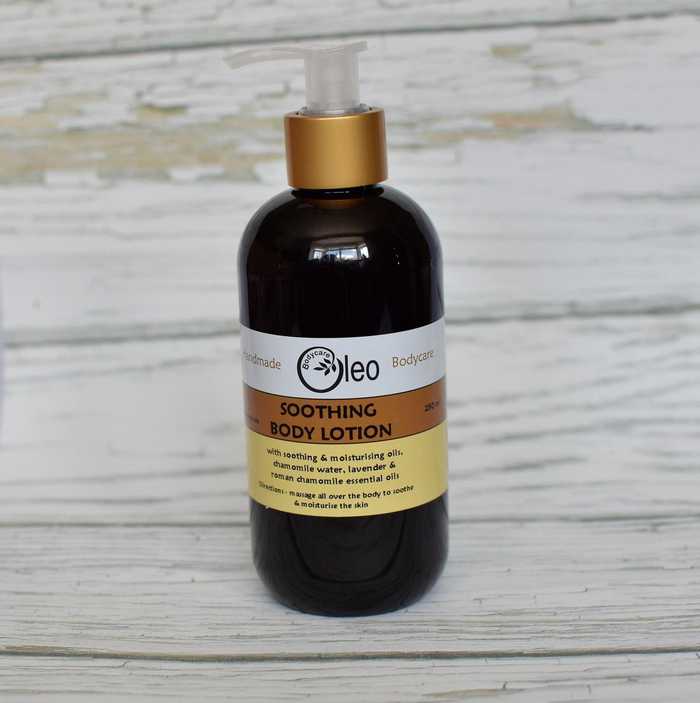 Oleo soothing body lotion