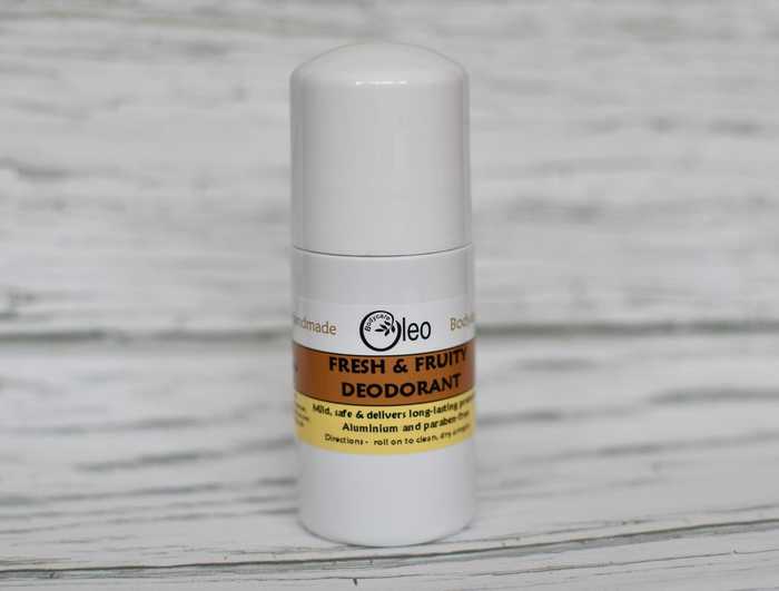 fresh and fruity deodorant from Oleo