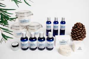 range of natural beauty products from Oleo
