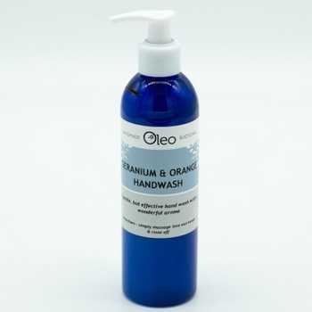 geranium and orange hand wash from Oleo