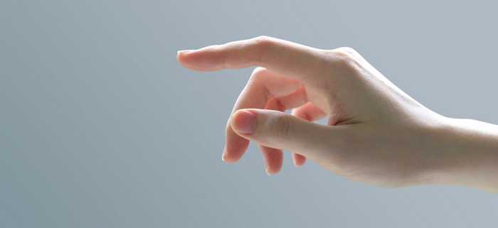 hand pointing hand pointing