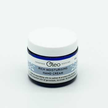 rich moisturising hand cream from Oleo