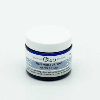 rich moisturising hand cream from Oleo rich moisturising hand cream from Oleo