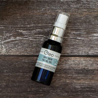 Oleo Bodycare vegan skincare on a table top