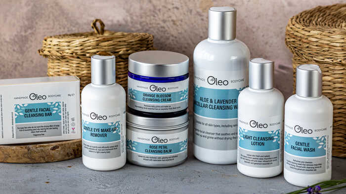 skincare range from Oleo skincare range from Oleo