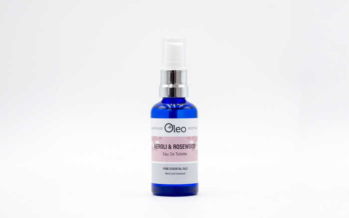Oleo Bodycare Eau de Toilette infused with Neroli essential oils