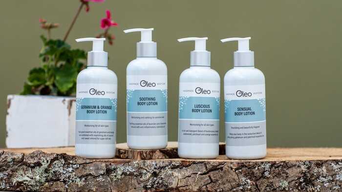 Our range of vegan body moisturisers & lotions Vegan body moisturisers by Oleo