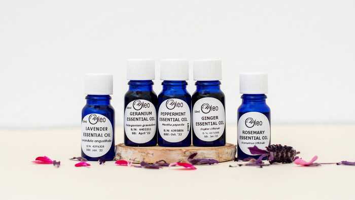 All colours in our products are natural Essential oils
