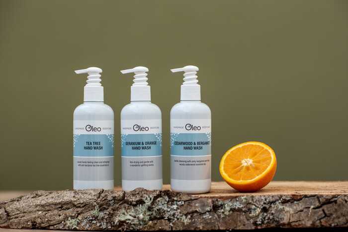 Cruelty-free hand wash from Oleo Bodycare