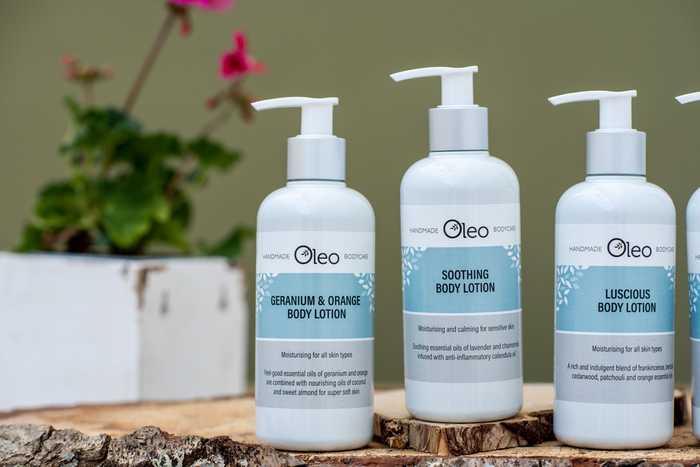 Vegan, cruelty-free body lotions by Oleo Bodycare Oleo Bodycare vegan body lotions