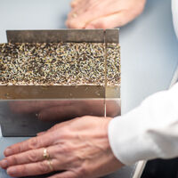 Olivia Chapman hand-making soap