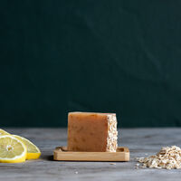 Oleo handmade Fresh Oat & Lemon Butter Soap