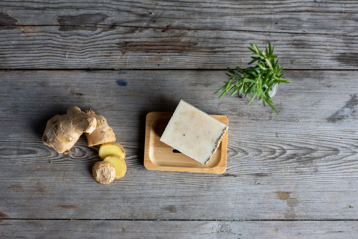 Handmade Ginger & Rosemary Soap