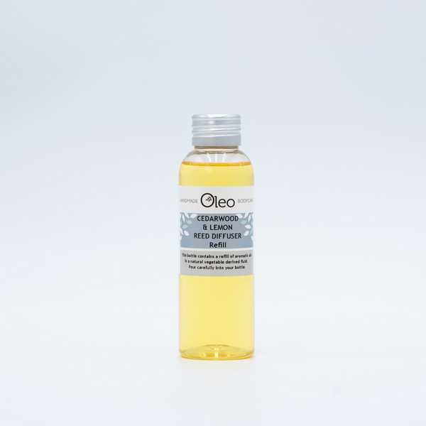 Cedarwood & Lemon Pure Essential Reed Diffuser Oil Refill