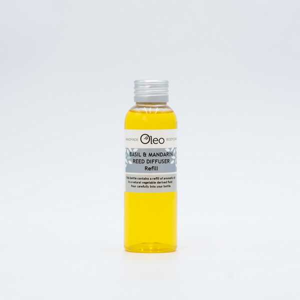 Basil & Mandarin Pure Essential Reed Diffuser Oil Refill